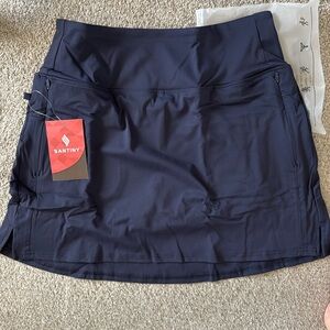 Medium Navy Golf Skort